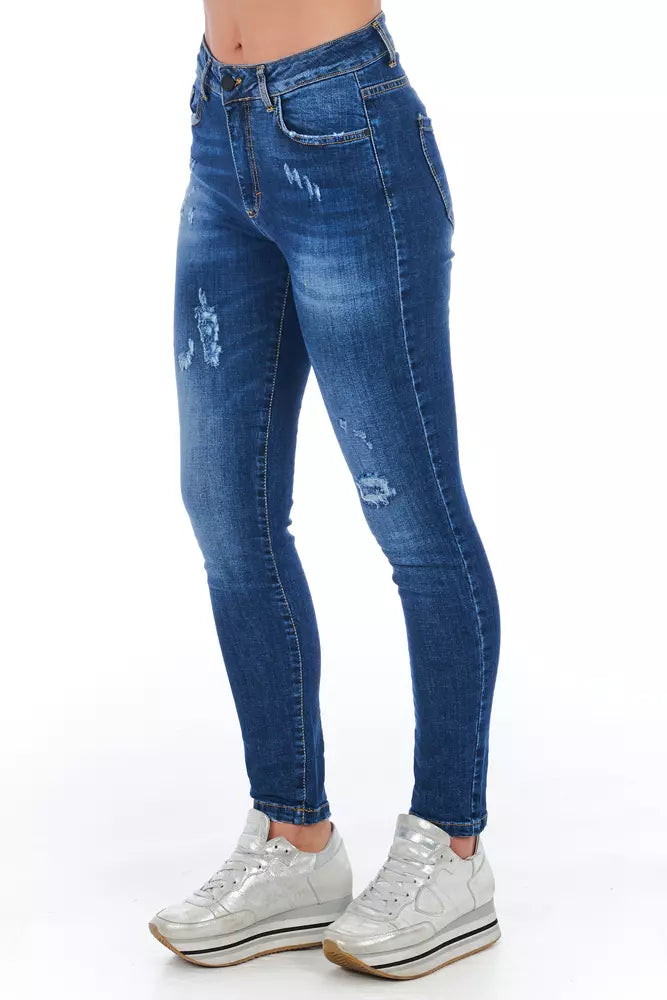 Blue Denim Women Jeans - SEHABRANDS