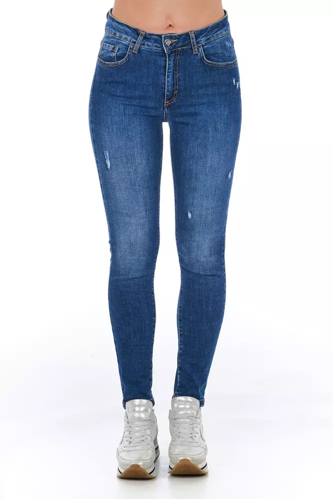 Blue Denim Women Jeans - SEHABRANDS