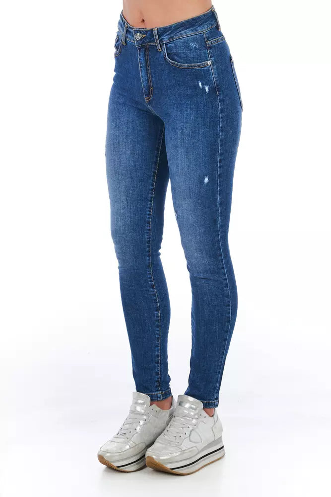 Blue Denim Women Jeans - SEHABRANDS