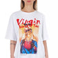 White Cotton Women T-Shirt - SEHABRANDS