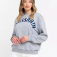 Gray Cotton Women Sweater - SEHABRANDS