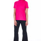 Pink Cotton Women T-Shirt - SEHABRANDS