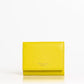 Yellow Leather Women Wallet - SEHABRANDS