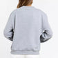 Gray Cotton Women Sweater - SEHABRANDS