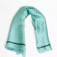 Light Blue Silk Women Scarf - SEHABRANDS