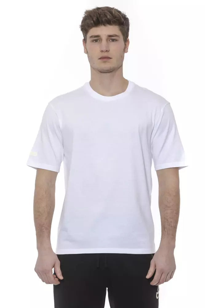 White Cotton Men T-Shirt - SEHABRANDS