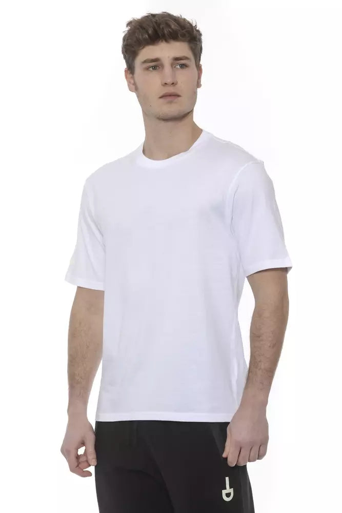 White Cotton Men T-Shirt - SEHABRANDS