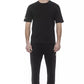 Black Cotton Men T-Shirt - SEHABRANDS