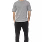 Gray Cotton Men TShirt - SEHABRANDS