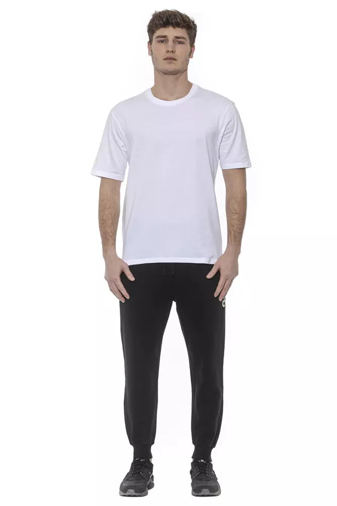 White Cotton Men T-Shirt - SEHABRANDS