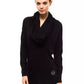 Black Wool Women Sweater - SEHABRANDS