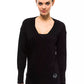 Black Wool Women Sweater - SEHABRANDS