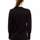 Black Wool Women Sweater - SEHABRANDS