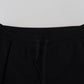 Dolce & Gabbana Elegant Black Cotton Jogger Pants