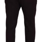 Dolce & Gabbana Elegant Brown Cotton Blend Trousers