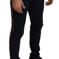 Dolce & Gabbana Elegant Black Wool-Blend Trousers