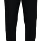 Dolce & Gabbana Elegant Black Virgin Wool Blend Trousers