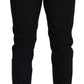 Dolce & Gabbana Elegant Black Wool-Blend Trousers