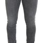 Dolce & Gabbana Chic Grey Washed Denim Pants