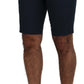 Dolce & Gabbana Elegant Blue Cotton Blend Shorts