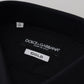 Dolce & Gabbana Chic Black Cotton Dress Shirt