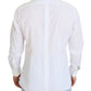 Dolce & Gabbana Elegance Reimagined White Cotton Dress Shirt