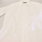 Dolce & Gabbana Elegance Reimagined White Cotton Dress Shirt