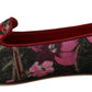 Dolce & Gabbana Multicolor Leather and Fabric Flats with Sacred Heart Patch