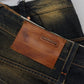 Elegant Blue Washed Denim Pants - Authentic Craftsmanship - SEHABRANDS