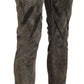 Elegant Grey Corduroy Pants with Modern Twist - SEHABRANDS