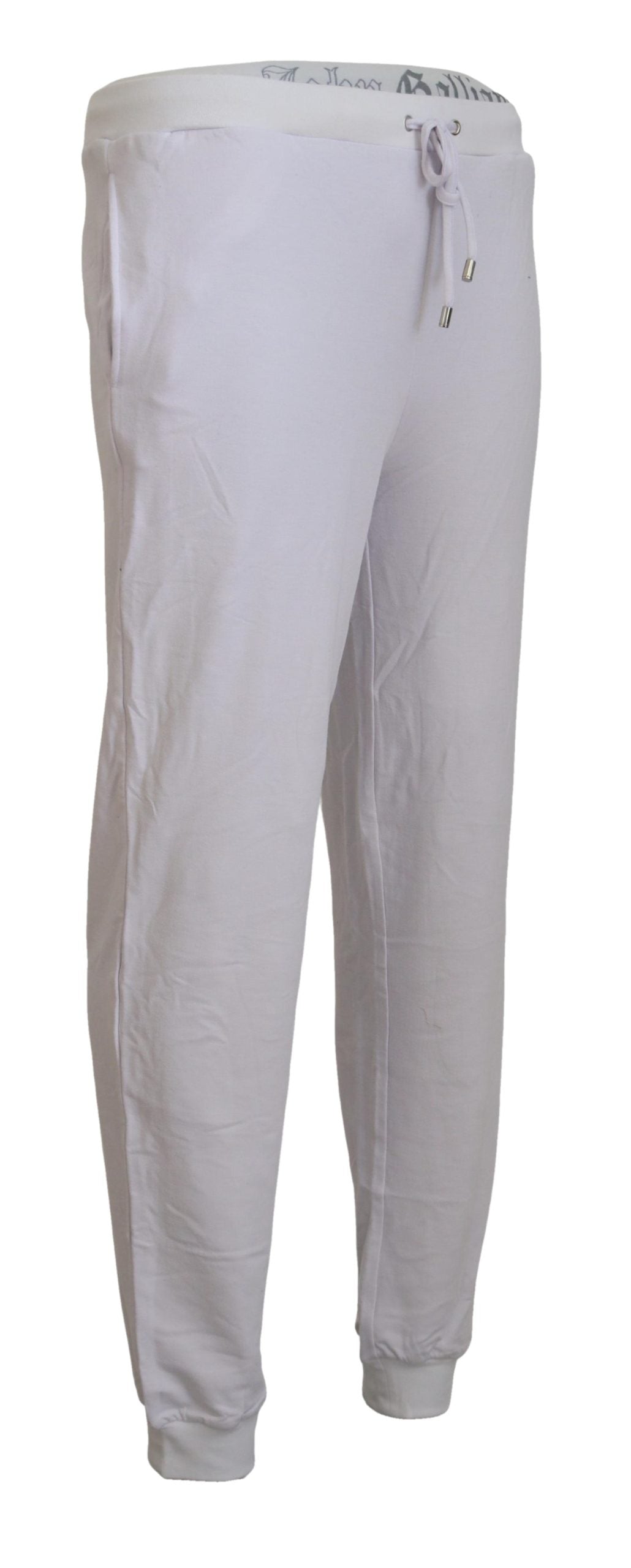 Chic White Jogger Pants - Casual Elegance - SEHABRANDS