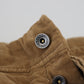 Chic Brown Corduroy Cargo Pants - SEHABRANDS