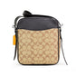 Hudson 21 Signature Varsity Stripe Coated Canvas Crossbody Bag - SEHABRANDS