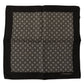 Dolce & Gabbana Elegant Black Silk Men's Scarf Wrap