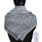 Elegant Grey Cotton Square Scarf - SEHABRANDS