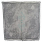 Chic Designer Grey Scarf with Fringes - SEHABRANDS