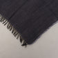 Elegant Fringed Wool Blend Scarf - SEHABRANDS