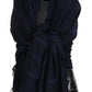 Elegant Fringed Wool Blend Scarf - SEHABRANDS