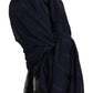 Elegant Fringed Wool Blend Scarf - SEHABRANDS