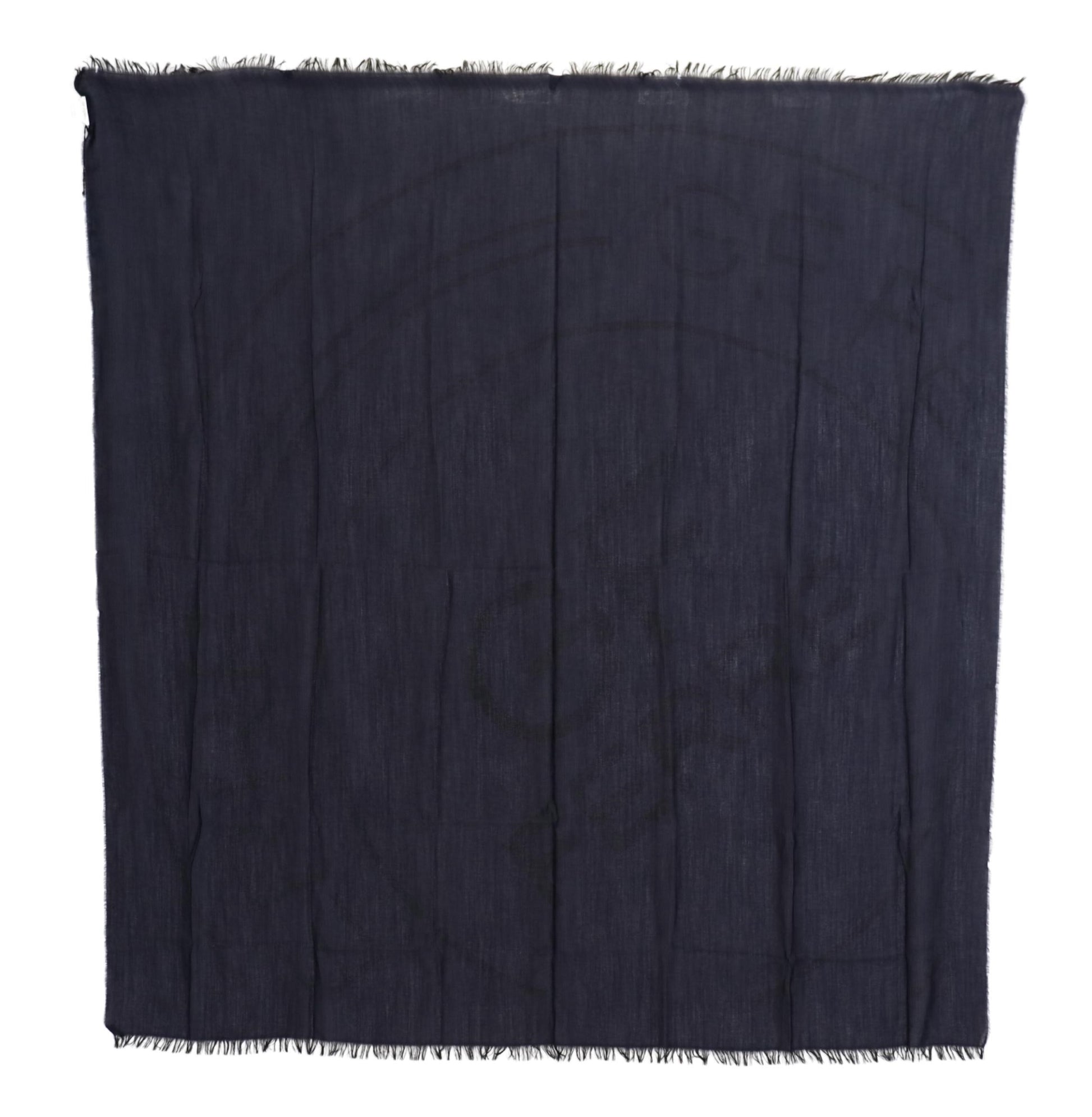 Elegant Fringed Wool Blend Scarf - SEHABRANDS