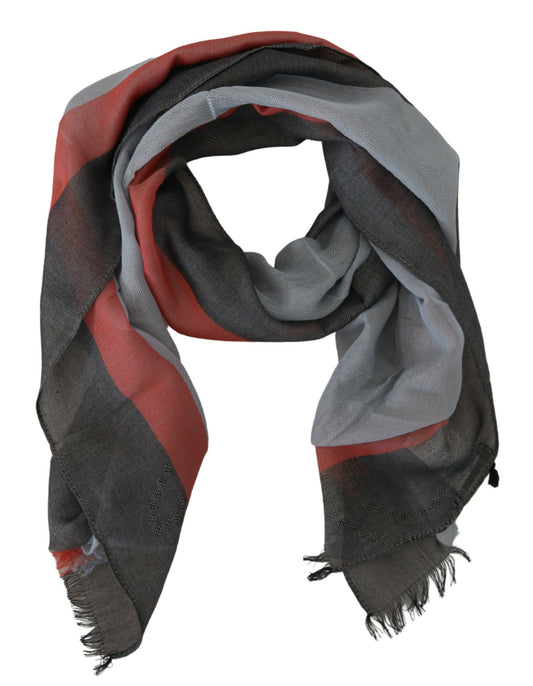 Multicolor Cotton Men's Luxury Scarf - SEHABRANDS