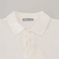 Elegant White Cotton Polo T-Shirt - SEHABRANDS