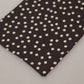 Dolce & Gabbana Elegant Silk Polka Dot Men's Scarf