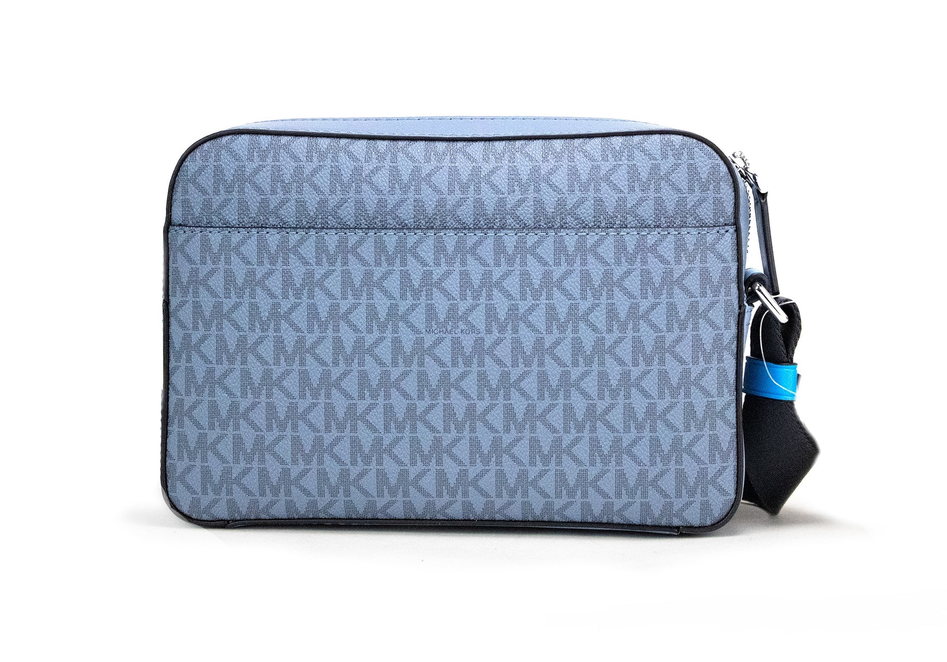 Cooper Small Denim Multi Signature PVC Utility Crossbody Bag - SEHABRANDS