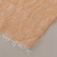 Elegant Peach Linen Scarf - SEHABRANDS