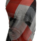 Elegant Silk Checkered Scarf - SEHABRANDS