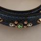 Dolce & Gabbana Elegant Leather Shoulder Bag Strap in Blue