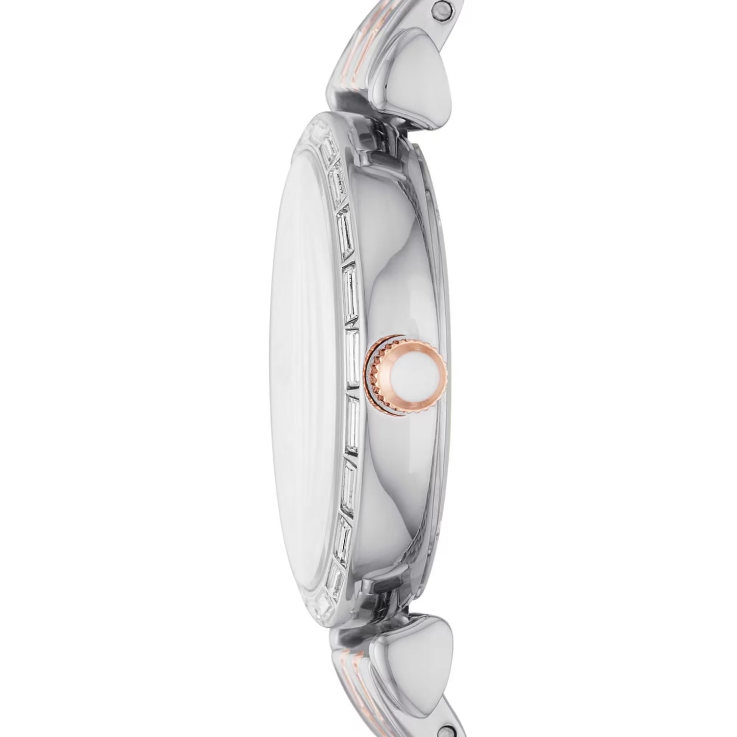 Elegant Silver Dial Stainless Steel Women's Watch - SEHABRANDS