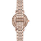 Elegant Rose Gold-Tone Ladies Watch - SEHABRANDS