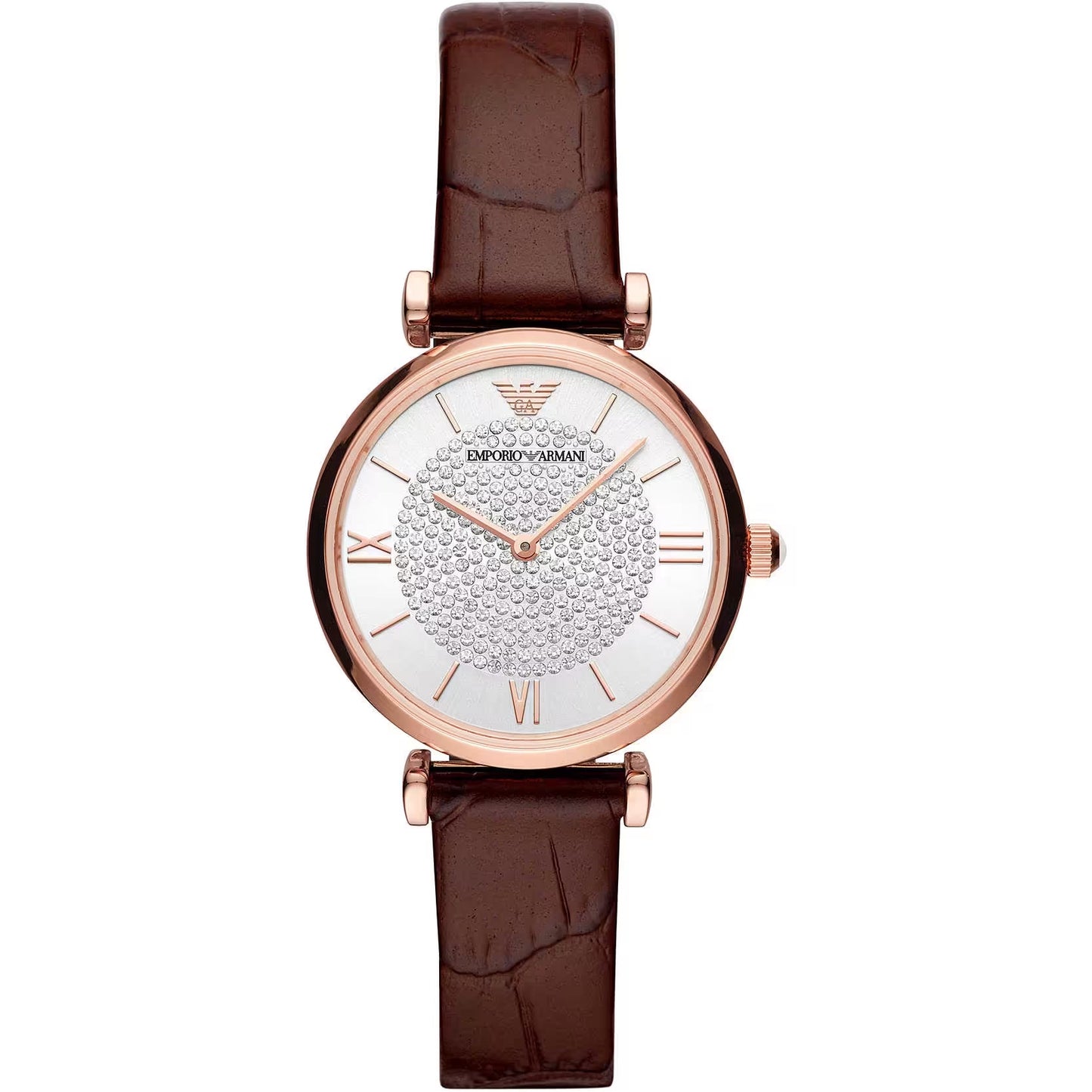 Elegant Bordeaux Leather Watch for Women - SEHABRANDS